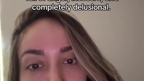 Delusional woman