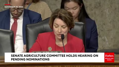 Amy Klobuchar Presses CFTC Chair Nominee On Previous Legal Work Representing Cryptocurrency Clients