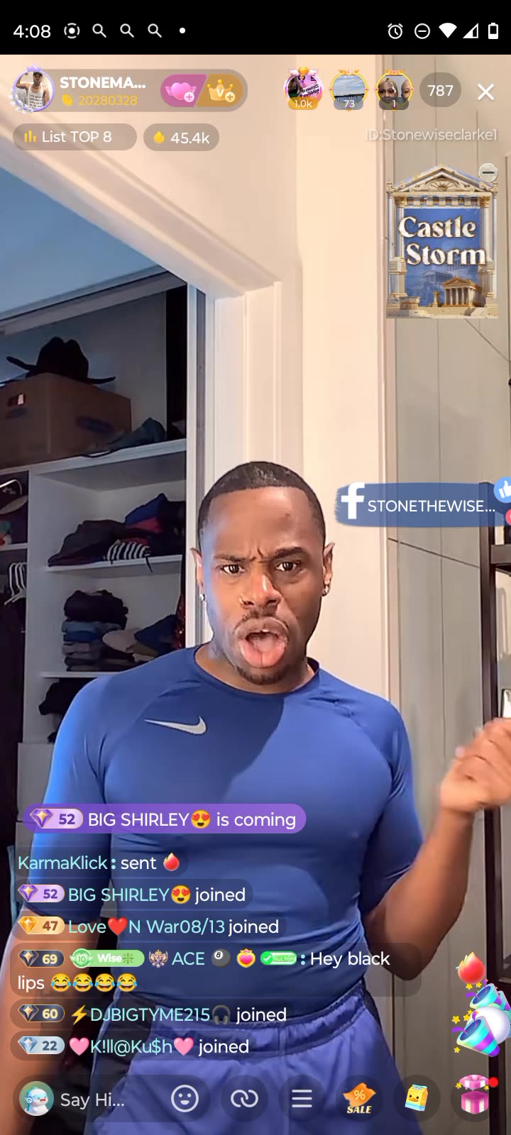 Stone tearing into Dre baby once again