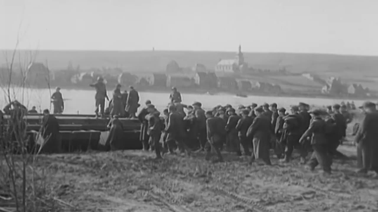 THIRD ARMY CROSSES THE RHINE - THIRD ARMY CROSSES THE RHINE - 111-adc-9718