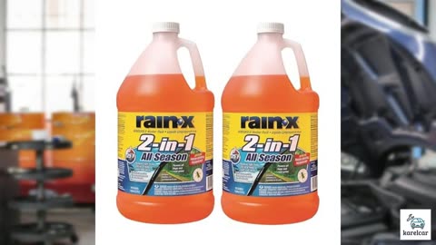 Rain/x -25F 2-in-1 Windshield Wash, Deicer & Bug R