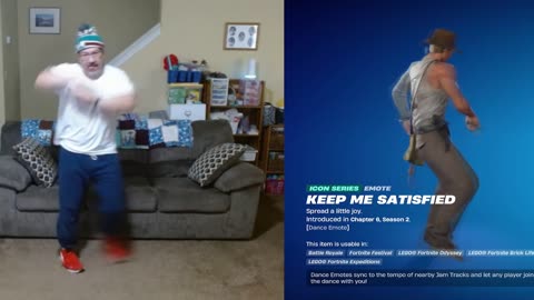 FFG Dance Fortnite Emotes Keep Me Satisfied