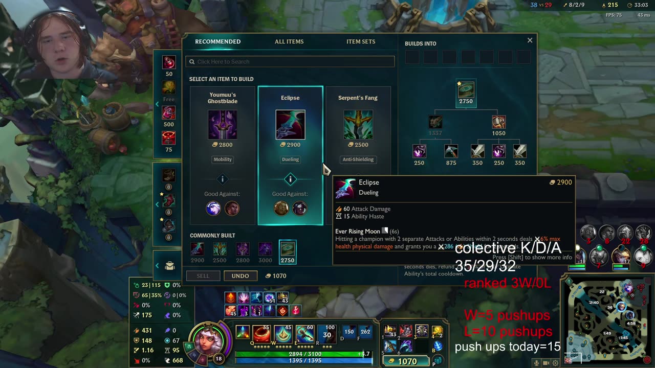 league of legends ranked GRIND