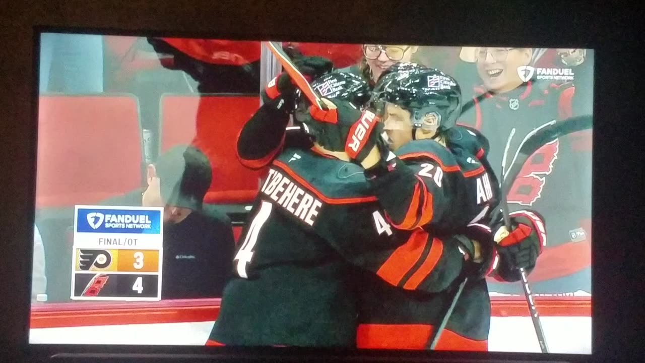 PHI vs CAR - Hurricanes Win in OT 4-3