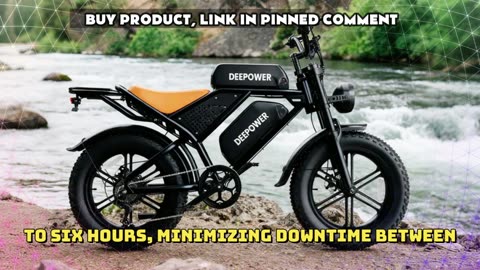 DEEPOWER QS7 Electric Bike 1000W Motor 48V 60AH Battery 20*4.0 -In Fat Tire Snow E-bike