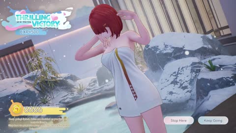 [Splash Roulette] Snowbreak Tess hot spring retreat