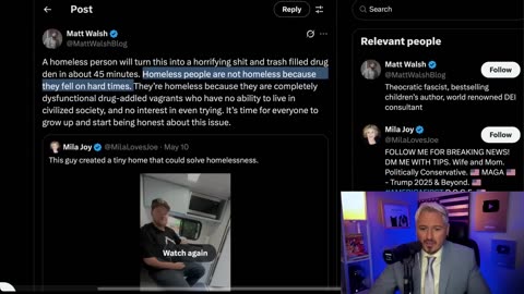 Daily Wire Goon Wants To G*nocide Homeless People _ The Kyle Kulinski Show