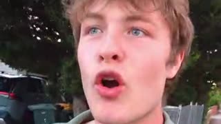 Michael Nelson confronted a tranny