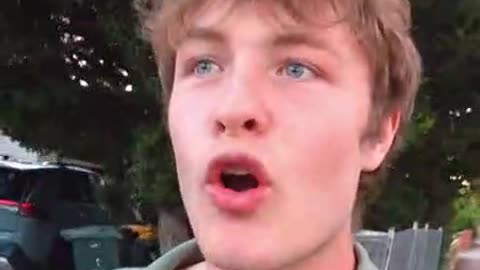 Michael Nelson confronted a tranny