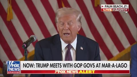 Trump: "Jeff Bezos came, Bill Gates came. Mark Zuckerberg came...Everybody is coming."