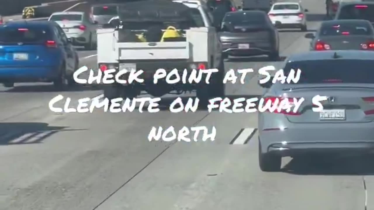 Checkpoints in California are now ACTIVE | Check Description