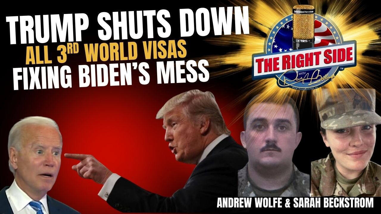 Trump Shuts Borders After DC Shooting!