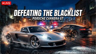 🔴 LIVE | Defeating the Blacklist with the Porsche Carrera GT | NFS MW 2005