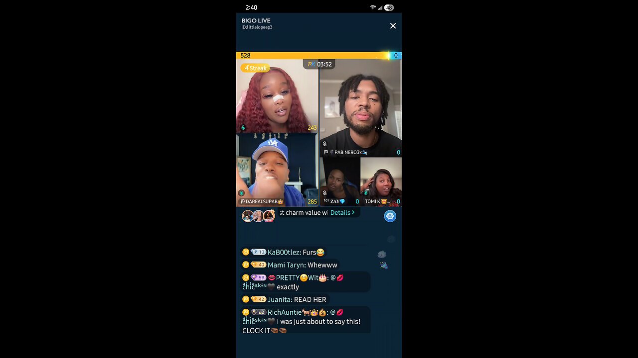 King of Bigo Supa reads tunakay for filth. MessyMonday