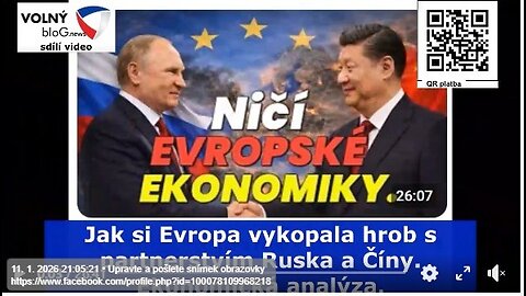 11.1. Jak si Evropa vykopala hrob s partnerstvím Ruska a Číny. Ekonomická analýza.