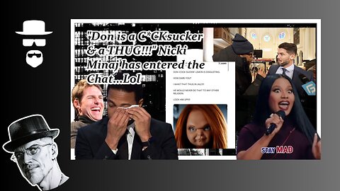 HE'S A "THUG & A C*CKSUCKER!!!" NICKI MINAJ IN THE CHAT...LOL