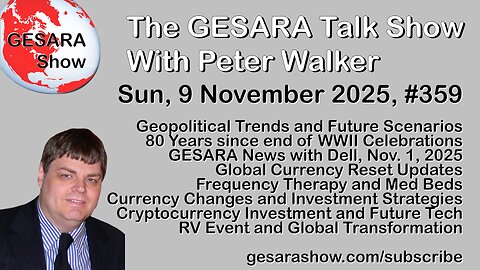 2025-11-09 GESARA Talk Show 359 - Sunday