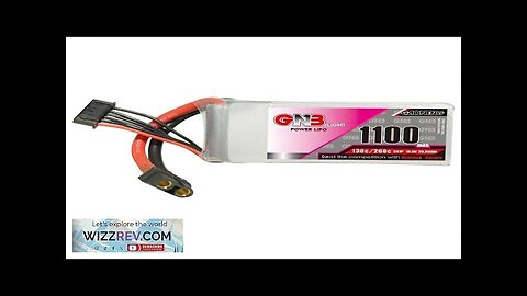 GNB GAONENG 18.5V 1100mAh 130C 5S LiPo Battery XT60 Plug for RC Review