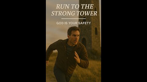 “RUN TO THE STRONG TOWER 🏃‍♂️💨 | GOD IS YOUR SAFETY”