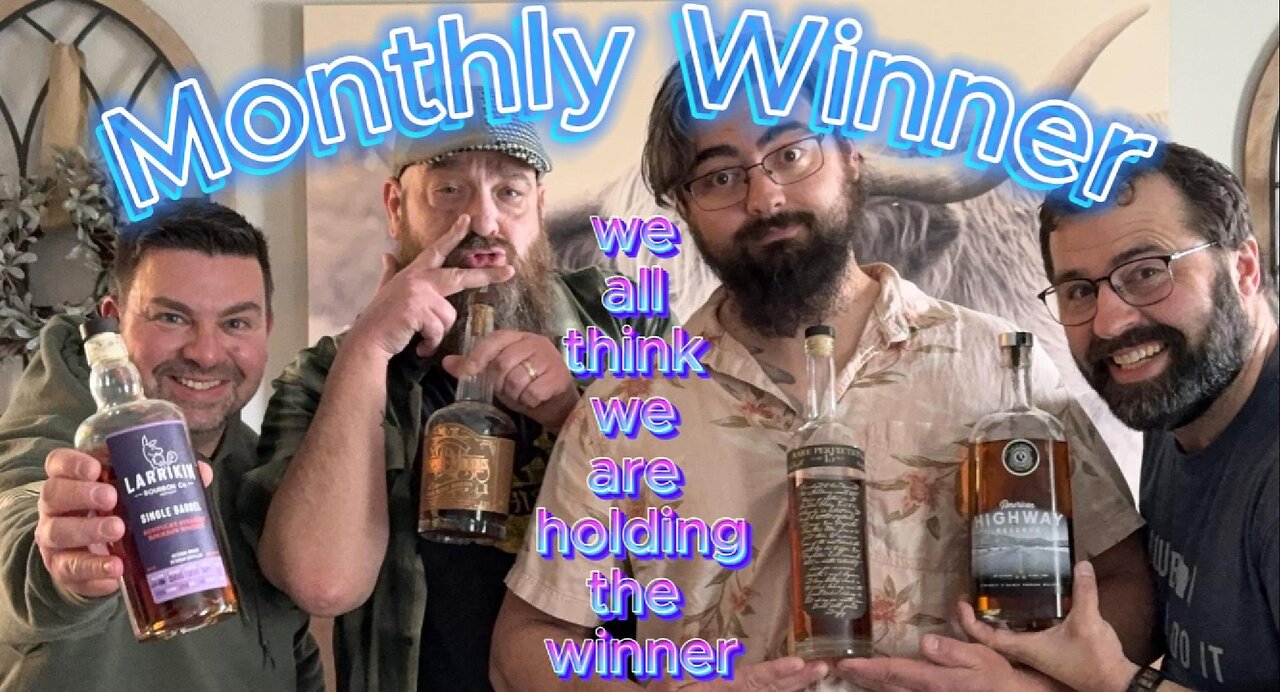 Episode 58 Playoff brackets of the best whiskeys of the month