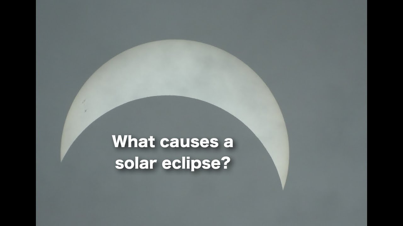 Why don't we see the moon during a solar eclipse? #FlatEarth