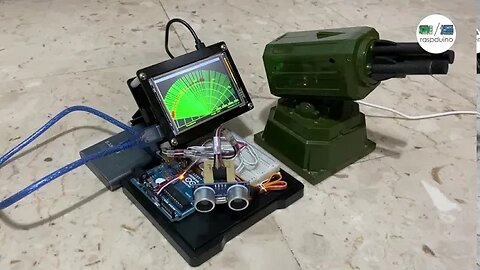 Defending the Skies: Arduino Missile Defense Radar System in Action"