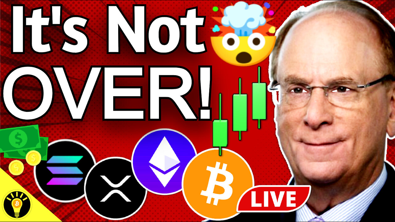 BlackRock Larry Fink Signals Crypto Bull Market is NOT Over!