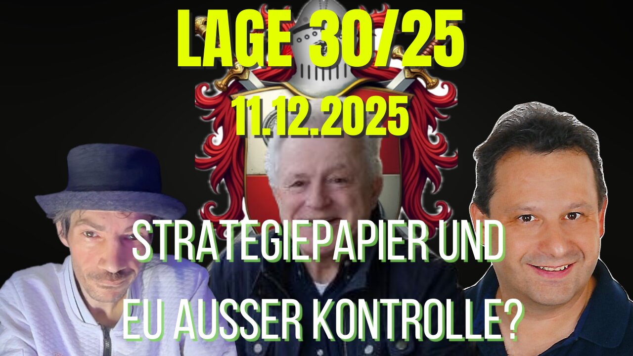 🚨💶🔎 LAGE 30/25 Neues Strategiepapier in der Betrachtung und Diskussion mit Mark Schmitz