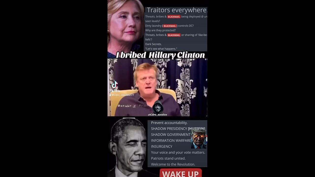 I Bribed HRC!!