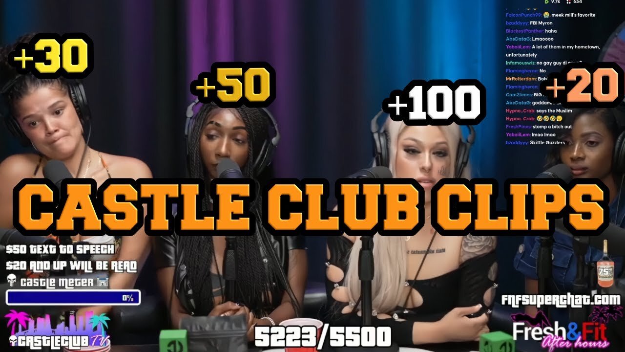 Castle Club Clips Body Count Contest Who's On POINT Myron Or Fresh?