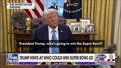 Trump Makes History: First Sitting President at the Super Bowl