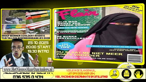 HNMDA live 25-10-25 :Vosje in de slangenkuil,(18+) Veel Racisme en Discriminatie en uitsluiting!