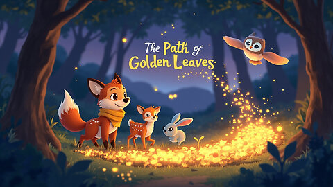 The Path of Golden Leaves 🍂✨ | Gratitude Lights the Way