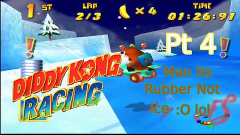 Diddy Kong Racing Pt 4 Finshing Up For The Big Wizpig Race :P