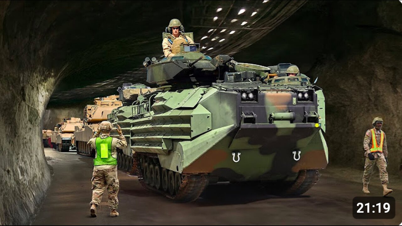 Inside Highly Restricted US Cave in Europe Storing Scary Military Hardwares