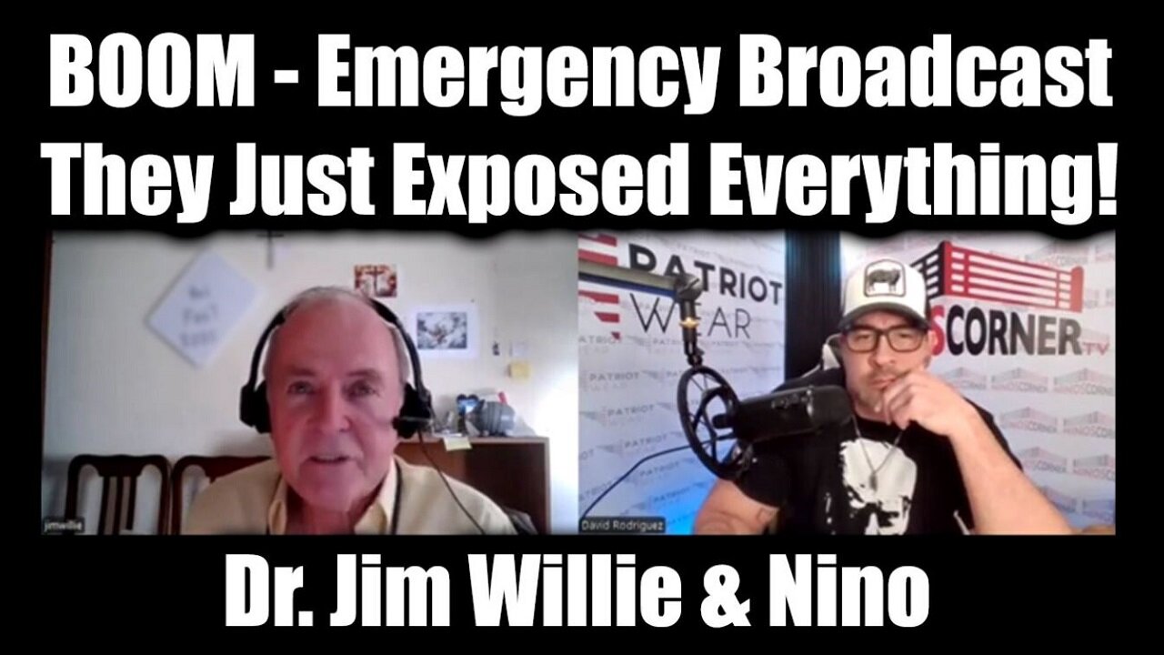 Dr. Jim Willie & Nino Emergency Broadcast - They Just Exposed Everything!