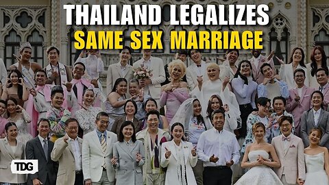 Thailand's LGBTQ+ Community Celebrates as Same-Sex Marriage Law Takes Effect