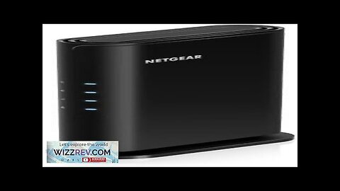 NETGEAR AX1600 4-Stream Dual-Band Wi-Fi 6 Router RAX5 Black (Renewed) Review