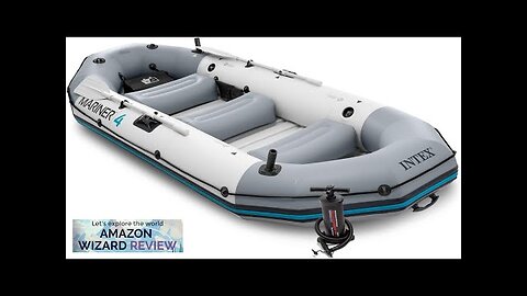 Intex Mariner 3 3-Person Inflatable Dinghy Boat Set with Aluminum Oars Review