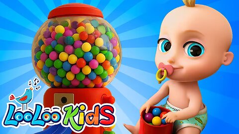 Johny Johny Yes Papa - Learn Colors with Colorful BALLS + Wheels On The Bus - Kids Songs