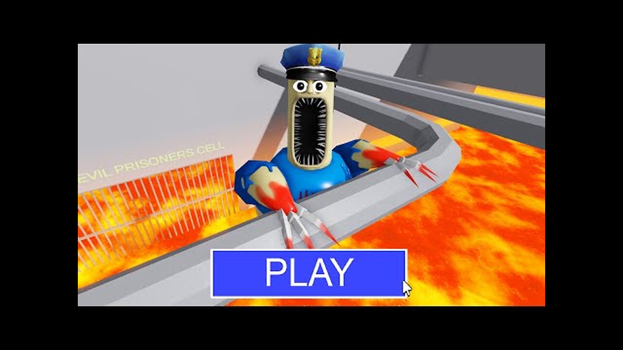 LAVA MODE! EXE BARRY NEEDS HELP in BARRY'S PRISON RUN! #roblox #obby