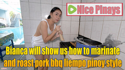 Bianca show us how to marinate a liempo and will share her style how to mix local drinks too.