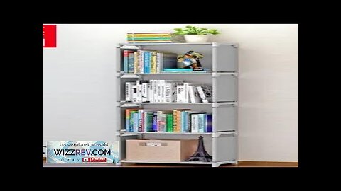 DIY Child Bookcase Stand Shelf Bookshelf Cube Shelf Storage Shelf File Shelf Review