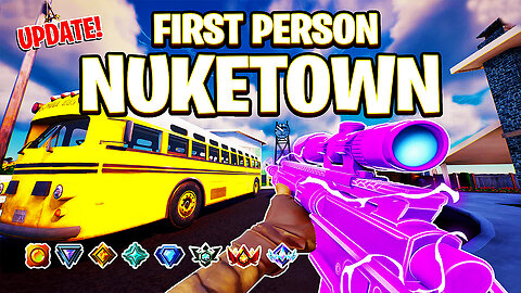 Fortnite’s First Person Gun Game: Nuketown Edition!