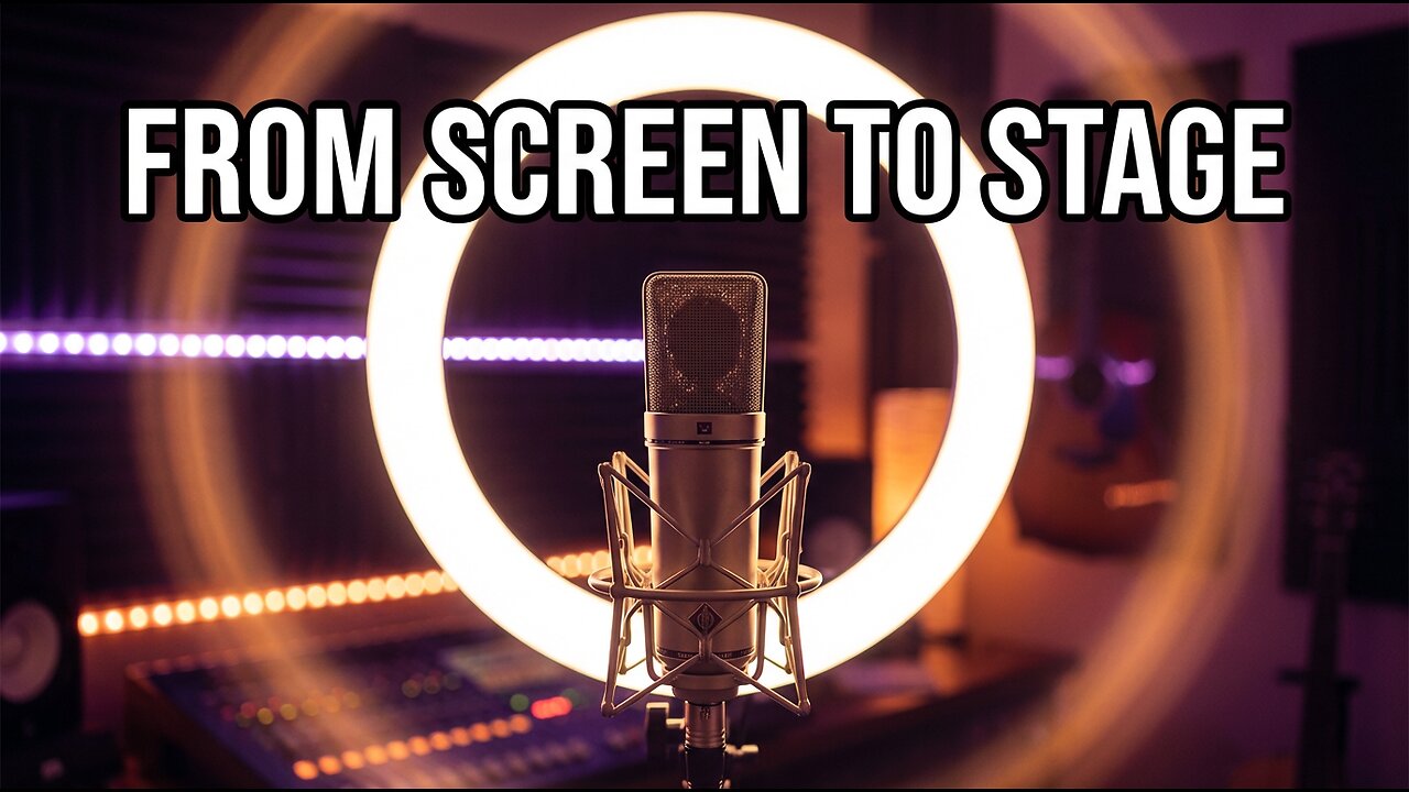 From Screen to Stage - The Content Creator Anthem | Upbeat Pop Rock