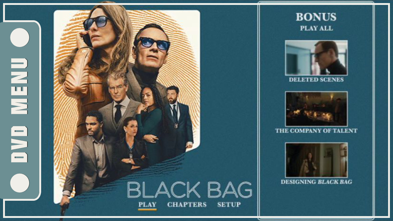 Black Bag - DVD Menu