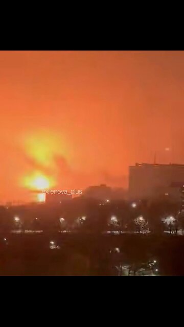 Moment of strike in Taganrog