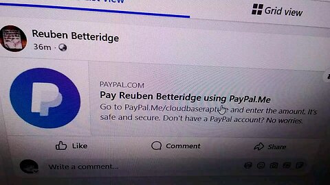Go Fund me. If You Like.