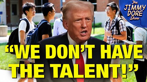 Trump IMPLODES Over Questions About Foreign Students At US Colleges!