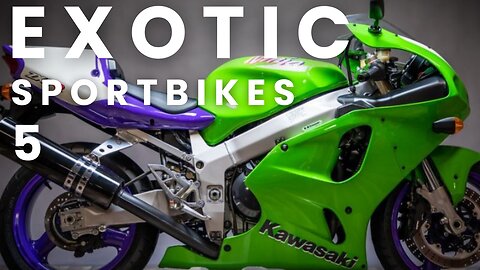 Exotic rare sportbikes on the market